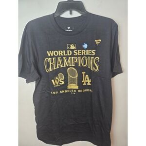 Los Angeles‎ Dodgers Fanatics Men's Medium 2024 World Series Champs Shirt